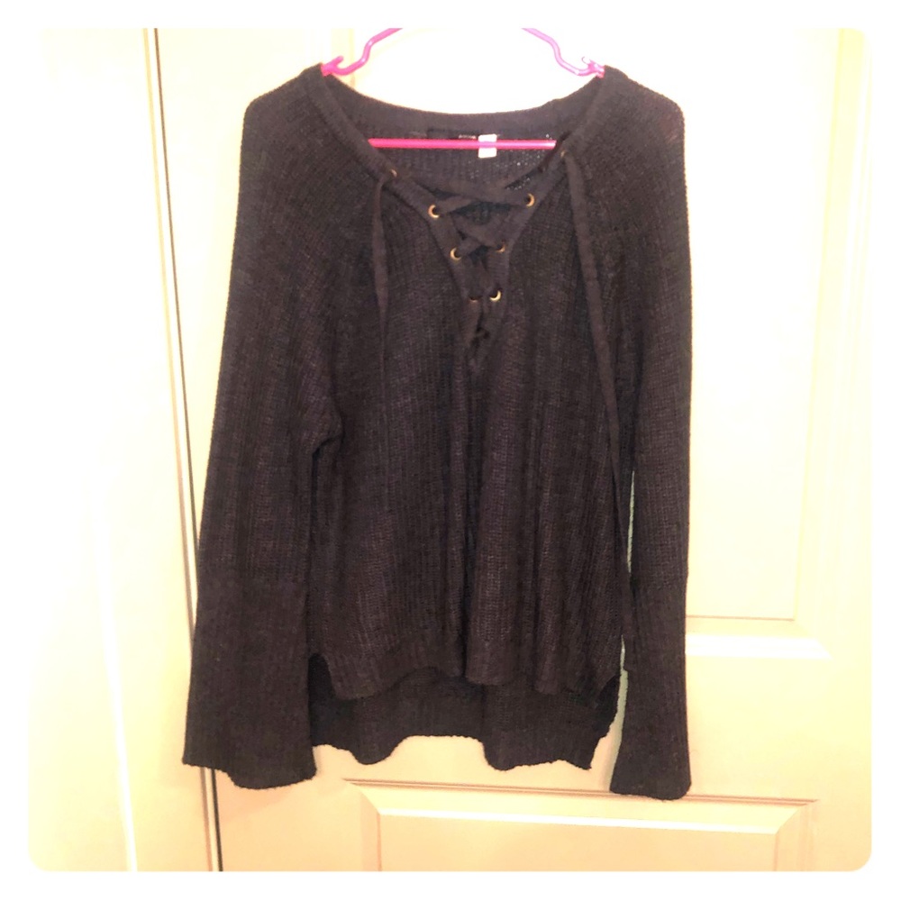 Black sweater from Bloomingdales (Aqua brand)